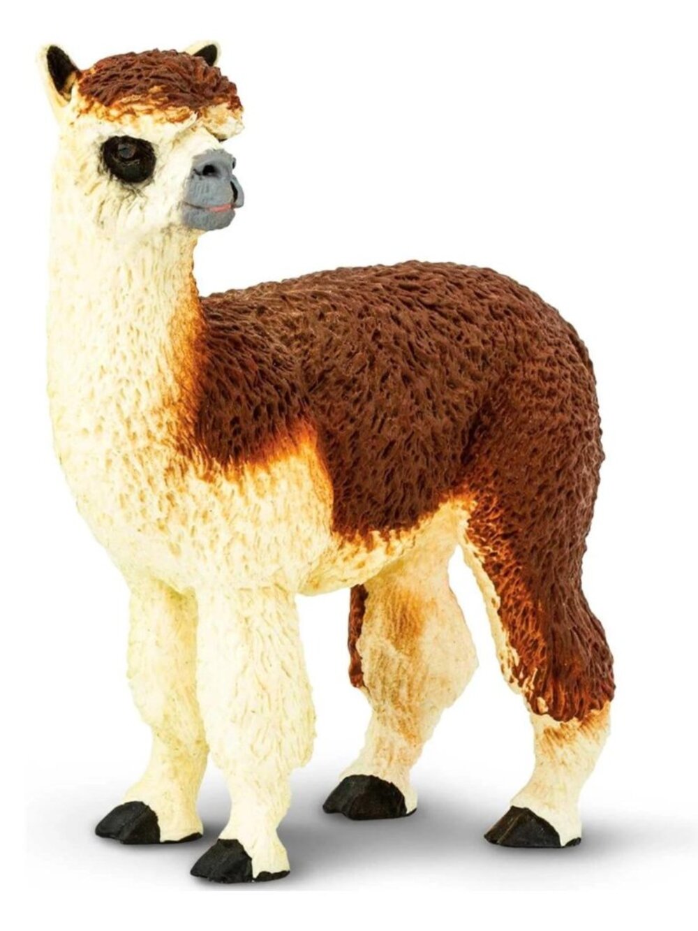 Safari Ltd Alpaca Figurine Collectible Farm Animal Toy Figure Model 224529‎ NEW